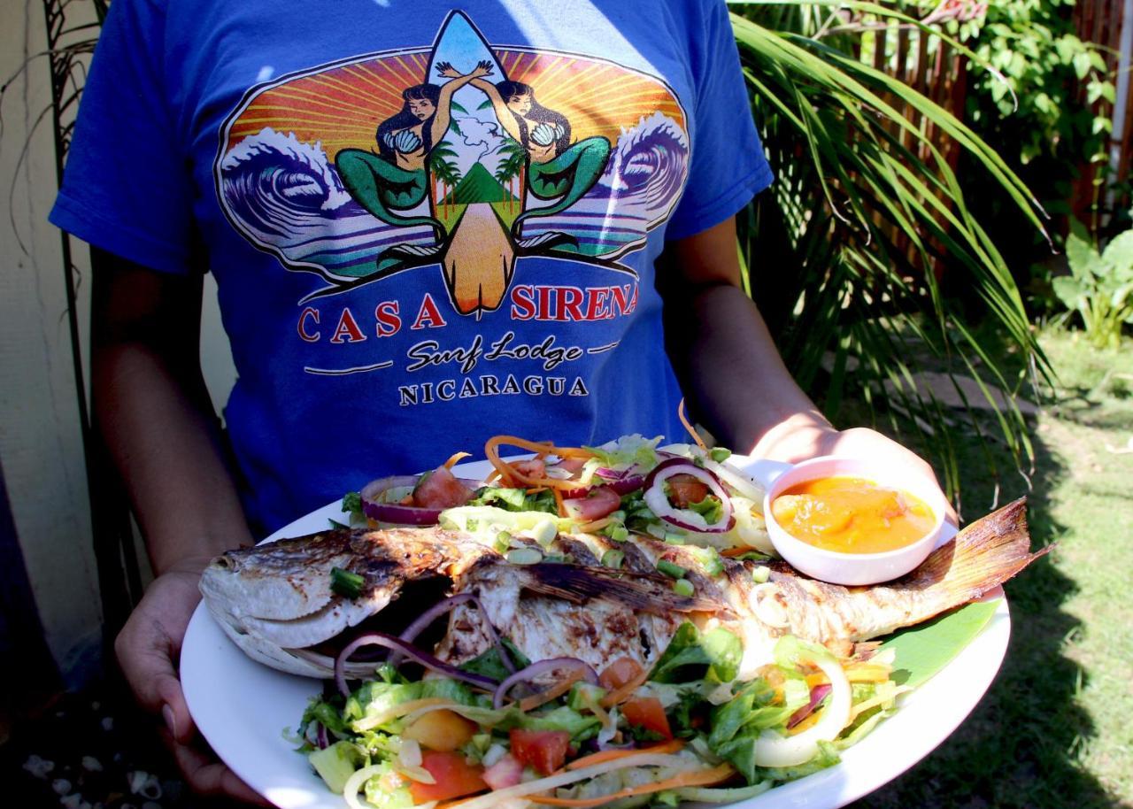 Sirena Surf Lodge Miramar Nicaragua Esterno foto